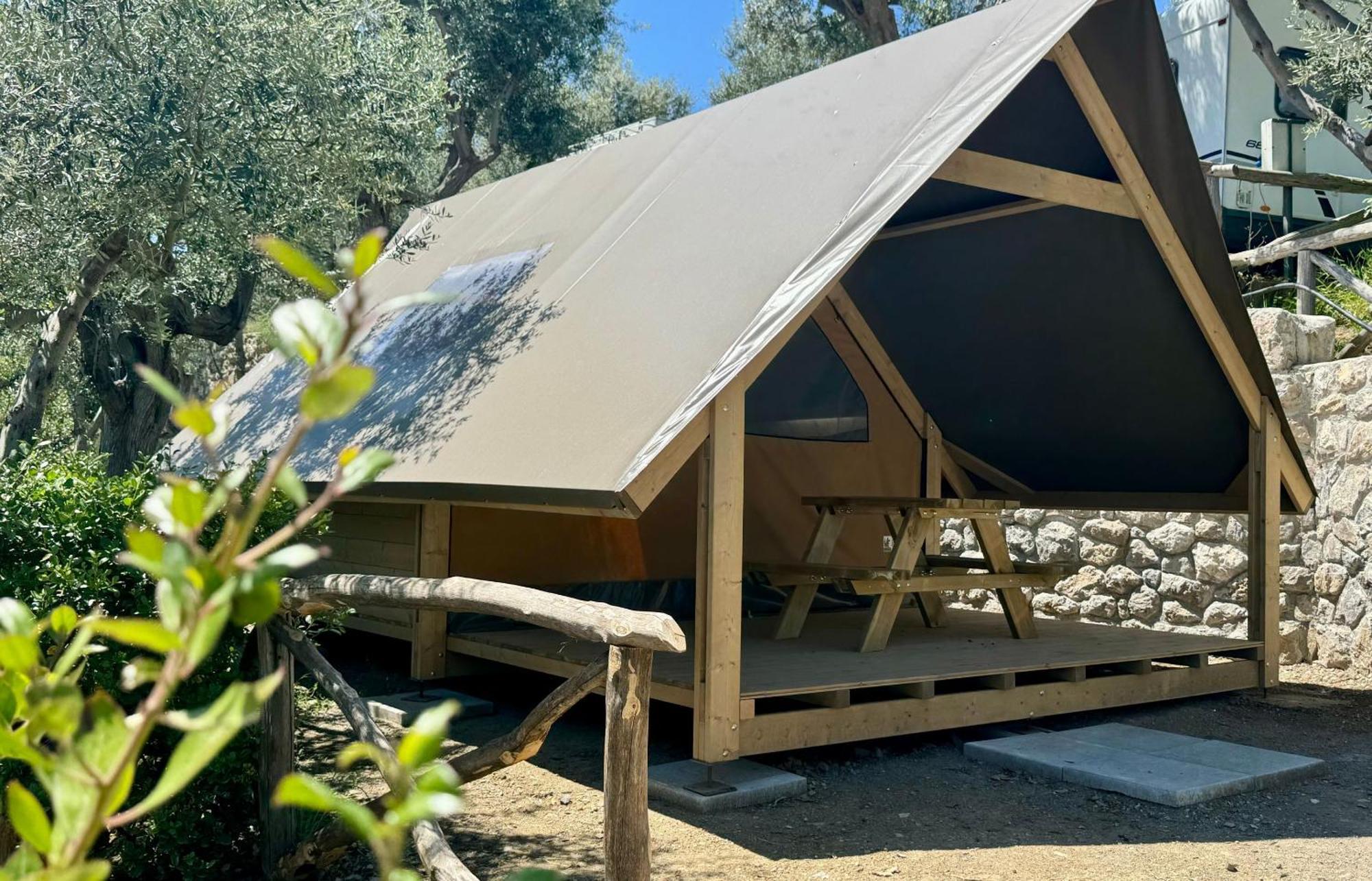 Hostel & Glamping Santa Fortunata Sorrento Exterior foto